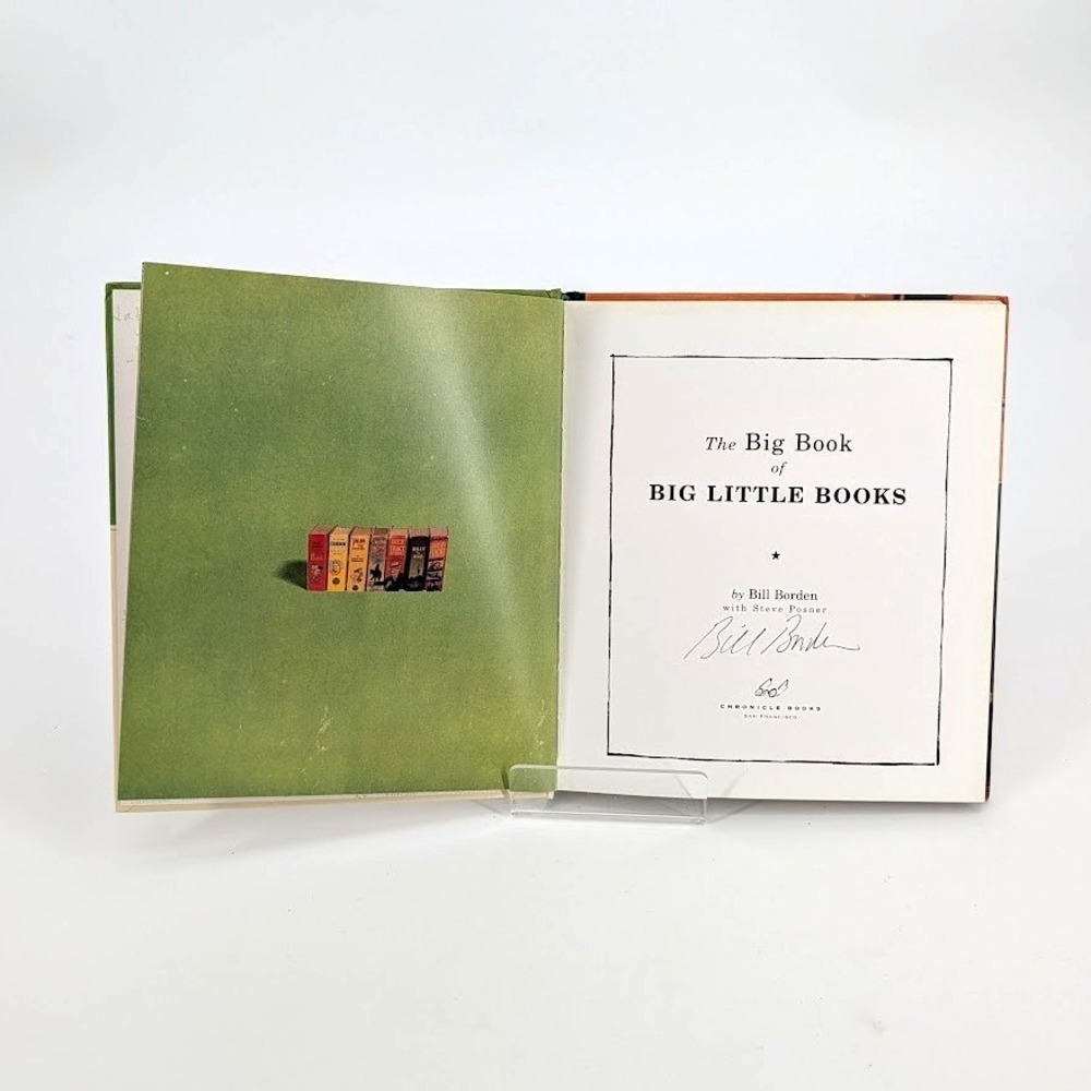 SIGNED Bill Borden The Big Book of Big Little Books Bill Borden Hardcover 1997 - Picture 3 of 7
